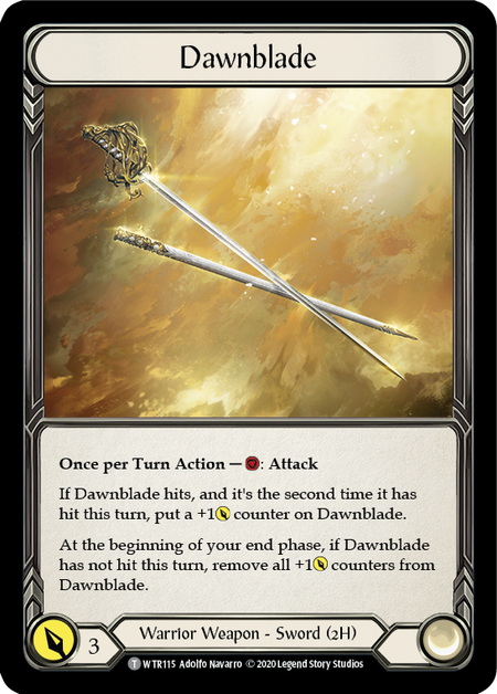 Dawnblade // Dorinthea Ironsong [U-WTR115 // U-WTR113] (Welcome to Rathe Unlimited) Unlimited Normal