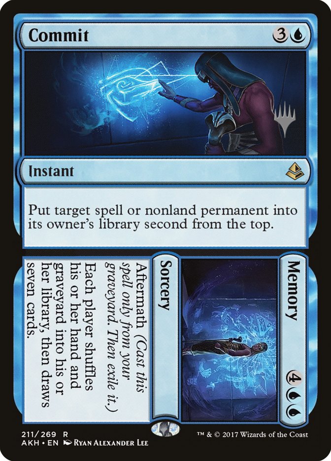 Commit // Memory (Promo Pack) [Amonkhet Promo Pack]