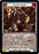 Thunder Quake (Blue) [EVR026] (Everfest) 1st Edition Extended Art Rainbow Foil