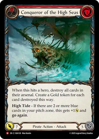 Conqueror of the High Seas (Regular) [SEA130] (High Seas)
