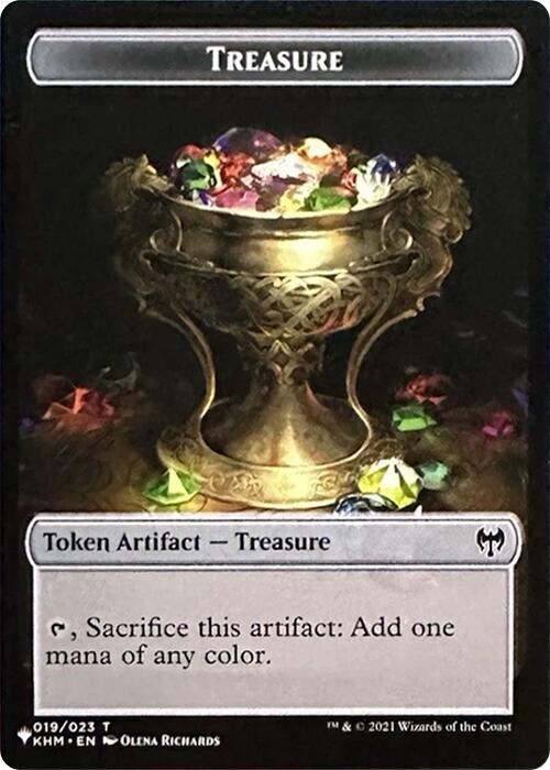 Treasure // Egg Double-Sided Token [The List]