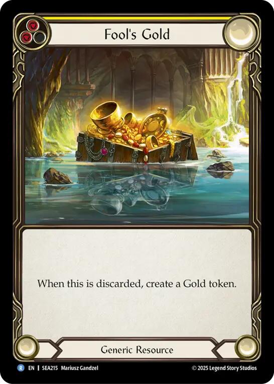 Fool's Gold [SEA215] (High Seas)  Rainbow Foil