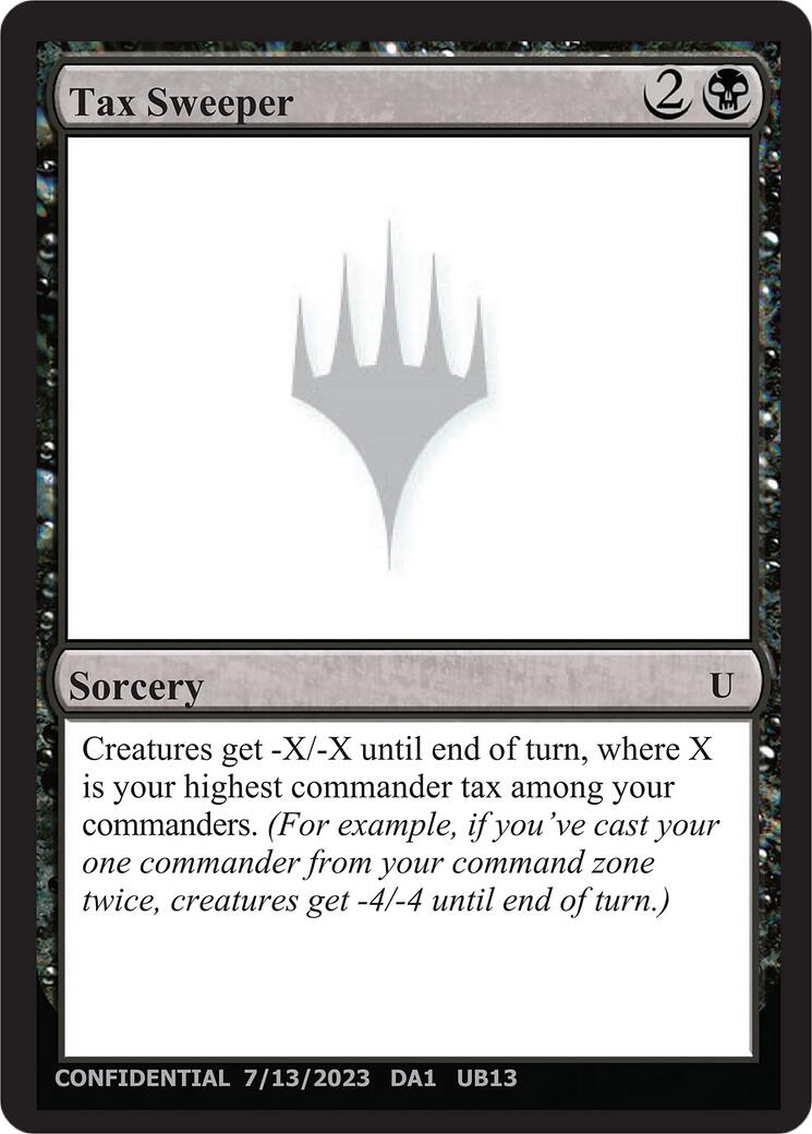 Tax Sweeper [Mystery Booster]