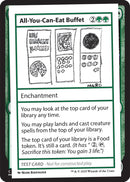 All-You-Can-Eat Buffet [Mystery Booster]