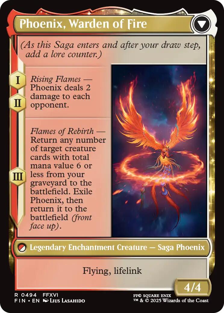 Joshua, Phoenix's Dominant (Extended Art) [FINAL FANTASY]