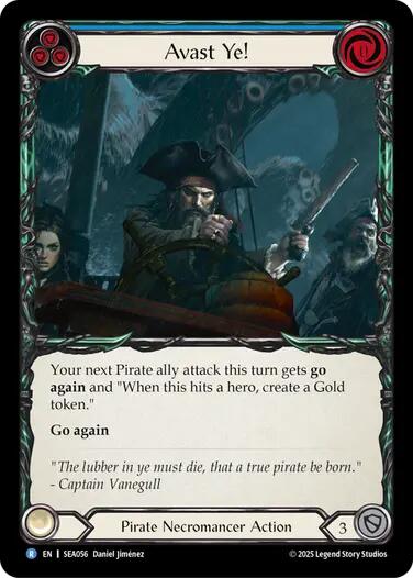 Avast Ye! [SEA056] (High Seas)  Rainbow Foil