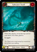 Saltwater Swell (Yellow) [SEA142] (High Seas)  Rainbow Foil