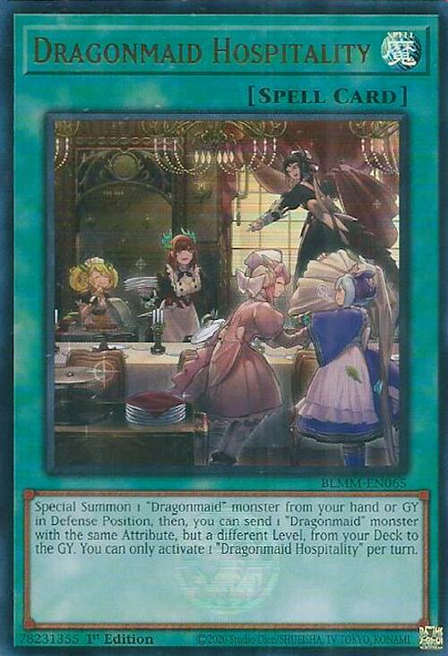 Dragonmaid Hospitality [BLMM-EN065] Ultra Rare