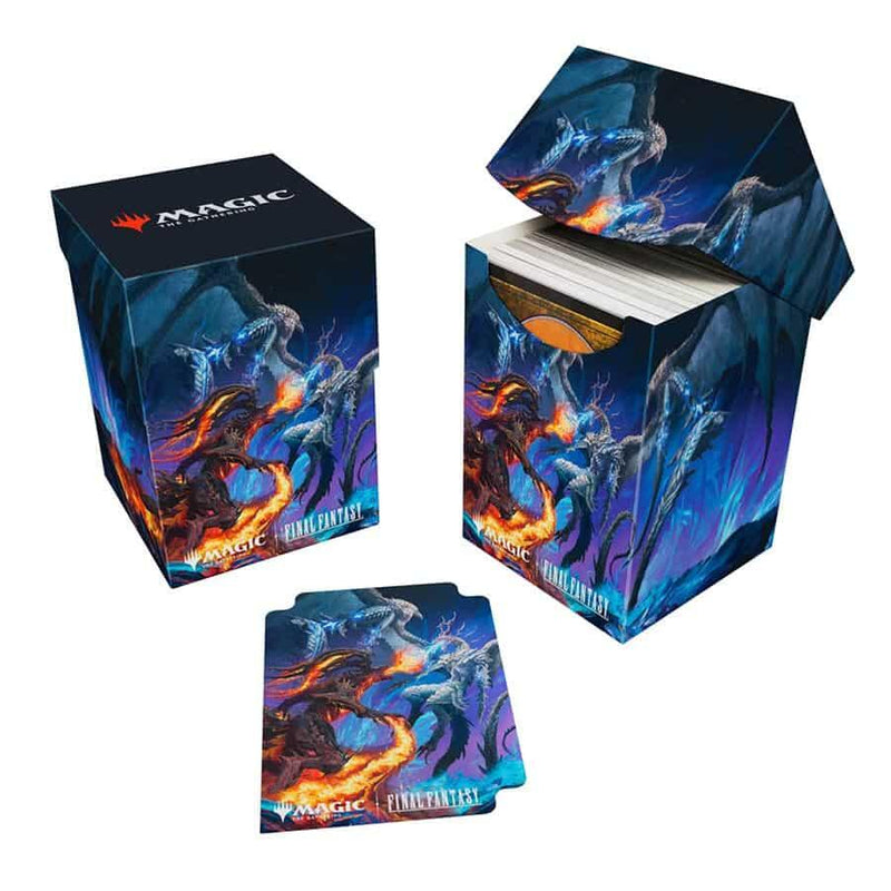 Ultra PRO: 100+ Deck Box - FINAL FANTASY: Bahamut and Ifrit