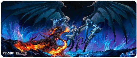 Ultra PRO: 6ft Table Playmat - FINAL FANTASY: Bahamut & Ifrit