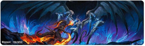 Ultra PRO: 8ft Table Playmat - FINAL FANTASY: Bahamut and Ifrit