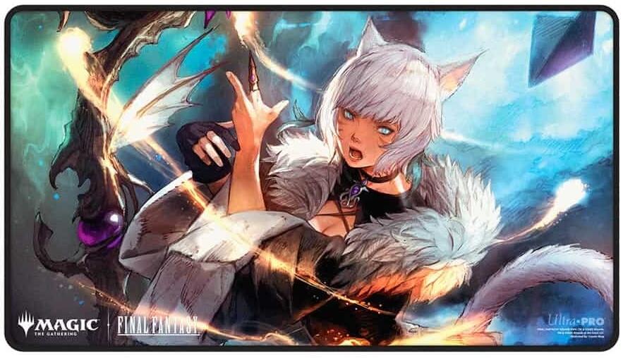 Ultra PRO: Black Stitched Playmat - FINAL FANTASY: Y'shtola, Secret Seeker