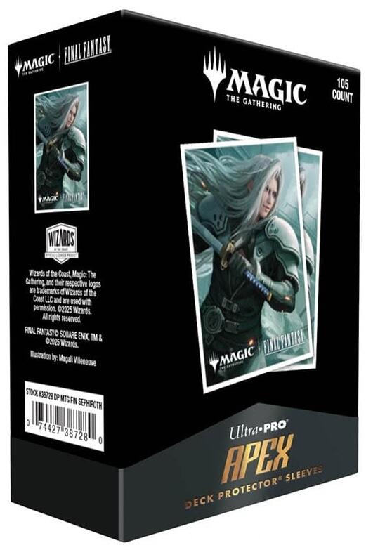 Ultra PRO: 105ct Standard Sleeves (APEX) - FINAL FANTASY: Sephiroth