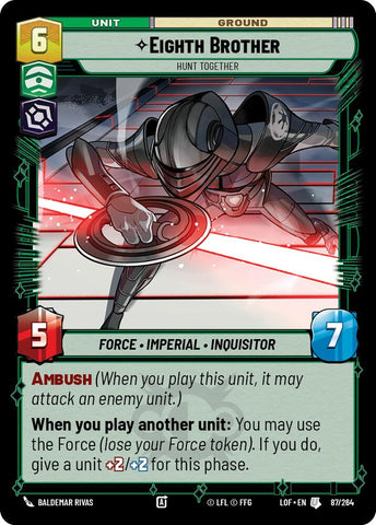Eighth Brother - Hunt Together (87/264) (87/264) [Legends of the Force]