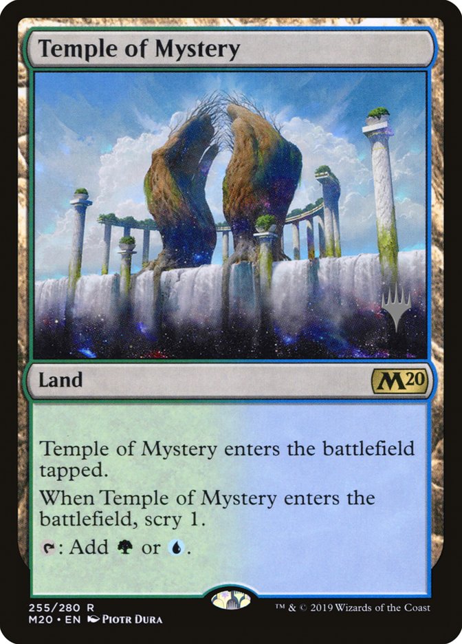 Temple of Mystery (Promo Pack) [Core Set 2020 Promo Pack]