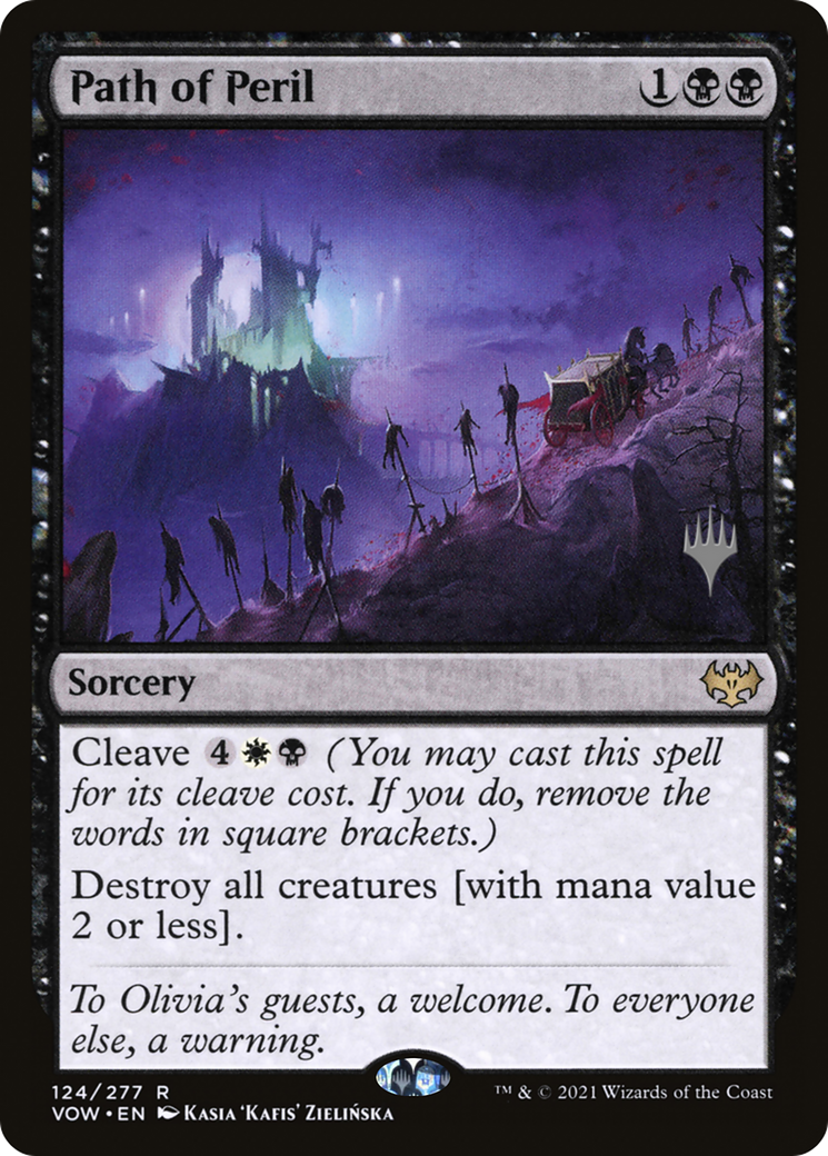 Path of Peril (Promo Pack) [Innistrad: Crimson Vow Promo Pack]