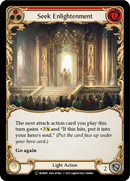 Seek Enlightenment (Red) [U-MON081-RF] (Monarch Unlimited) Unlimited Rainbow Foil