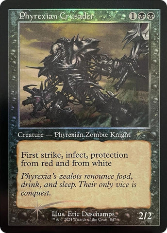 Phyrexian Crusader (847) (Retro Frame) [Secret Lair Drop Series]