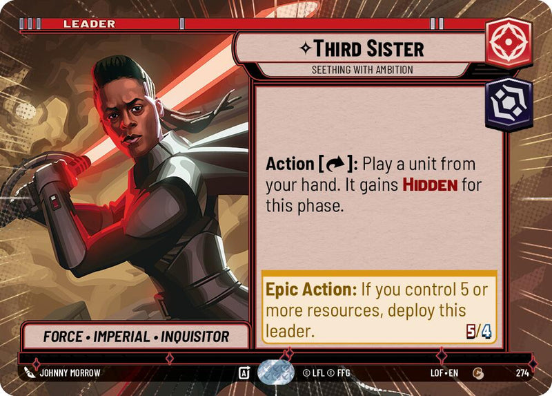 Third Sister (274) - Seething With Ambition (Hyperspace) (274) [Legends of the Force]