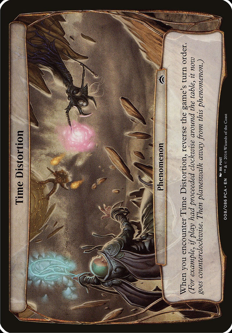 (Oversized Planes) Time Distortion [Planechase Anthology Planes]