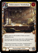 Teklovossen's Workshop (Yellow) [CRU116] (Crucible of War) 1st Edition Rainbow Foil