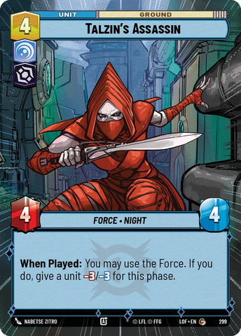 Talzin's Assassin (299) (Hyperspace) (299) [Legends of the Force]