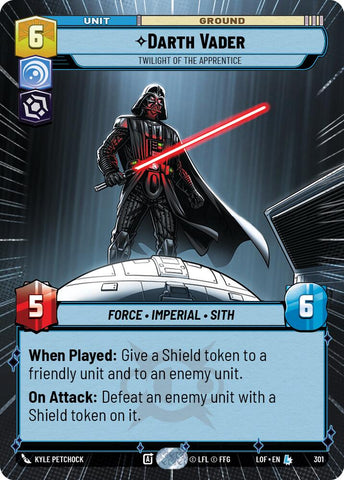 Darth Vader (301) - Twilight of the Apprentice (Hyperspace) (301) [Legends of the Force]