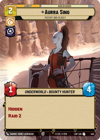 Aurra Sing (443) - Patient and Deadly (Hyperspace) (443) [Legends of the Force]