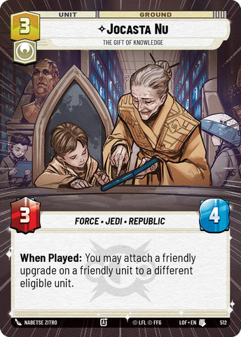 Jocasta Nu (512) - The Gift of Knowledge (Hyperspace) (512) [Legends of the Force]