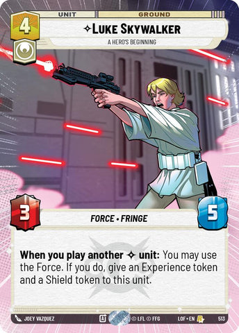 Luke Skywalker (513) - A Hero's Beginning (Hyperspace) (513) [Legends of the Force]