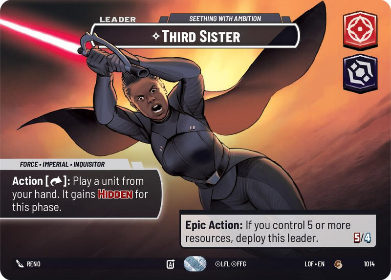 Third Sister (1014) - Seething With Ambition (Showcase) (1014) [Legends of the Force]