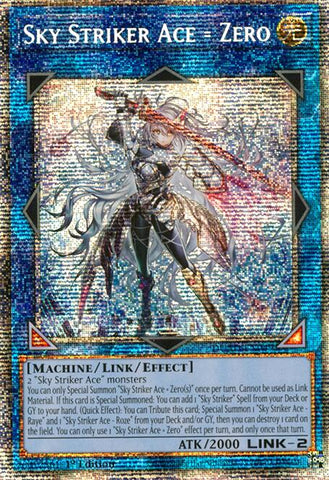 Sky Striker Ace = Zero (Starlight Rare) [DUAD-EN049] Starlight Rare