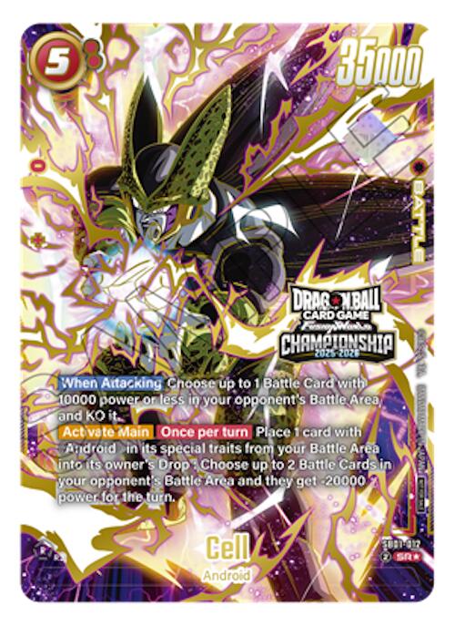 Cell (Championship 2025-2026) [Fusion World Tournament Cards]