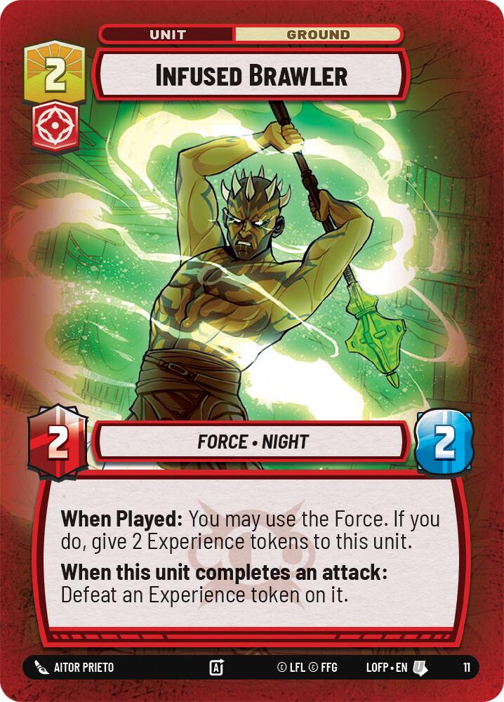 Infused Brawler (11) (11) [Organized Play Promos]