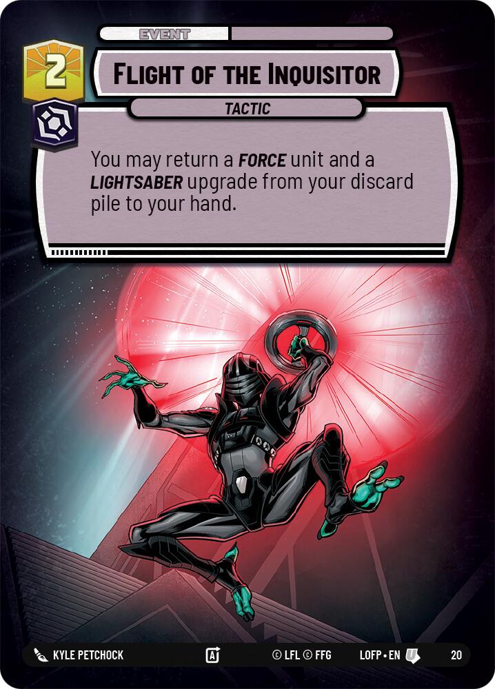 Flight of the Inquisitor (20) (20) [Organized Play Promos]