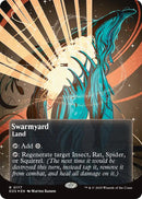 Swarmyard (0177) (Borderless) (Galaxy Foil) [Edge of Eternities: Stellar Sights]