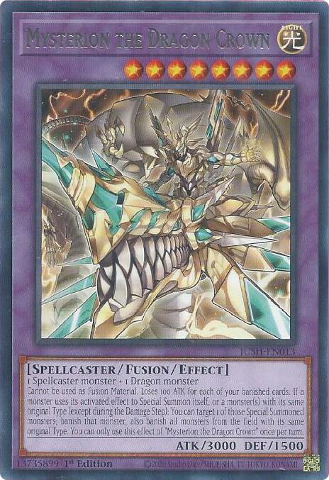 Mysterion the Dragon Crown [JUSH-EN013] Rare