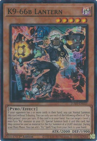 K9-66b Lantern [JUSH-EN033] Super Rare