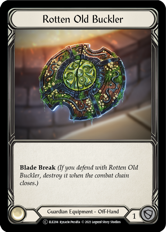 Rotten Old Buckler [U-ELE204] (Tales of Aria Unlimited) Unlimited Normal