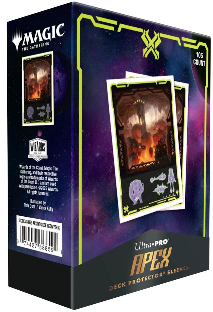 Ultra PRO: APEX Deck Protector Sleeves 105ct - Edge of Eternities (Kavaron, Memorial World)