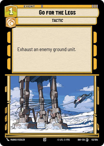 Go for the Legs (45/104) (45/104) [Intro Battle: Hoth]