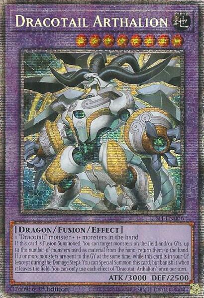 Dracotail Arthalion (Starlight Rare) [JUSH-EN006] Starlight Rare