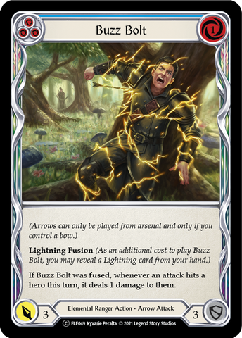 Buzz Bolt (Blue) [U-ELE049] (Tales of Aria Unlimited) Unlimited Normal