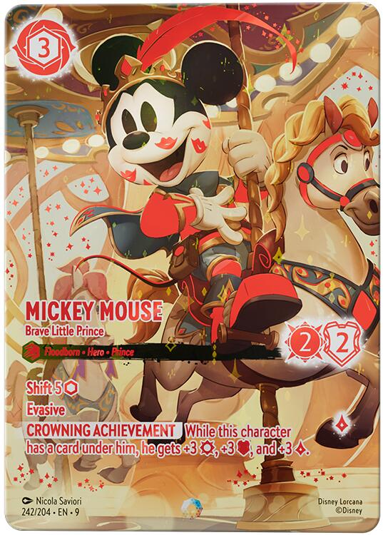 Mickey Mouse - Brave Little Prince (Iconic) (242/204) [Fabled]