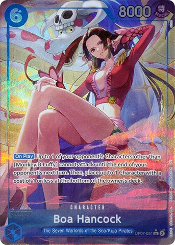 Boa Hancock (Seven Warlords of the Sea Binder Set) (Alternate Art) [One Piece Promotion Cards]