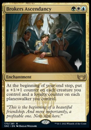 Brokers Ascendancy (Promo Pack) [Streets of New Capenna Promo Pack]