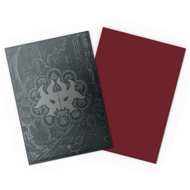 Dragon Shield: Standard 100ct Dual Matte Art Sleeves - Cult of Rakdos