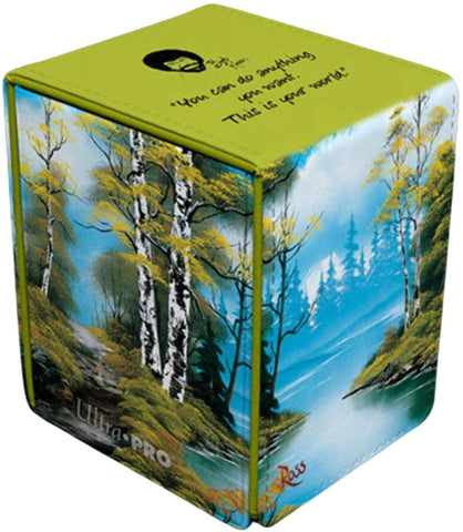 Ultra PRO: Alcove Flip Deck Box - Bob Ross (Lakeside Path)