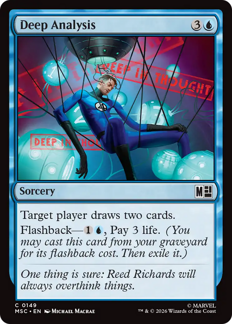 Deep Analysis (Surge Foil) [Marvel Super Heroes Commander]