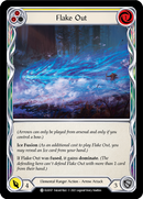 Flake Out (Yellow) [ELE057] (Tales of Aria) 1st Edition Rainbow Foil